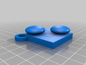 goban llavero - biggerstones llaveros resumen baduk chino gogame el japonés coreano de la estrategia wargame weiqi 3d print model - Mito3D