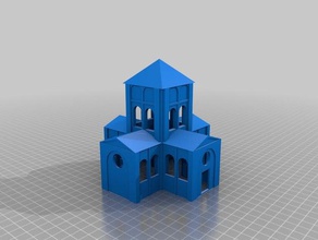 la chapelle bâtiments et structures de l'architecture l'église n échelle 3d print model - Mito3D