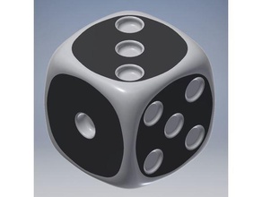 dice boardgame game 3d print model - Mito3D
