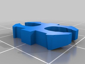 openlock tight clip toy & game accessories printablescenery 3d print model - Mito3D