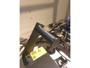 longer spool holder bigger filament spools - creality printers 3d printer parts cr-10 ender 3 3d print model - Mito3D