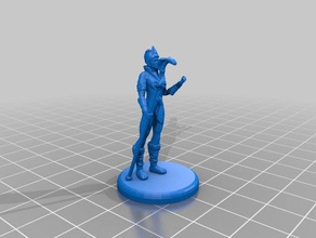 teela - masters universe miniature toys & games he-man motu warrior 3d print model - Mito3D