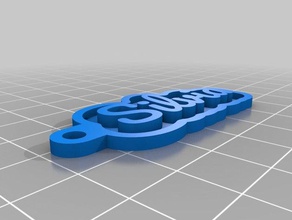 silvia i portachiavi su misura 3d print model - Mito3D