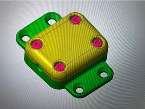 abluft-steuerung-ventil mk1 diy abluftsystem 10cm microchip 3d print model - Mito3D
