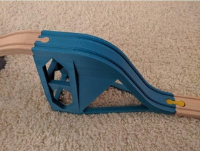 brio rollercoaster inşaat oyuncaklar tren yolu ıkea 3d print model - Mito3D