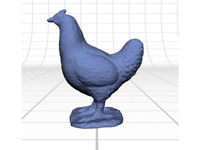 chicken toy scan animals animal 3d print model - Mito3D