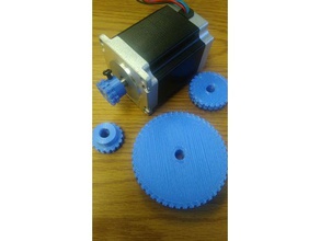 parametric pulley berg flex-e-grip belt size xl engineering 3d print model - Mito3D