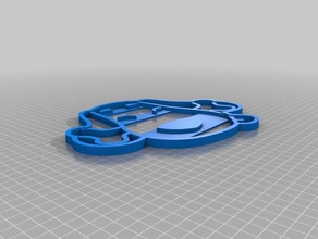 Hund cookie cutter Küche und Esszimmer cookiecutter Ausstechformen 3d print model - Mito3D
