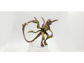 bone devil - neutral pose creatures 3d print model - Mito3D