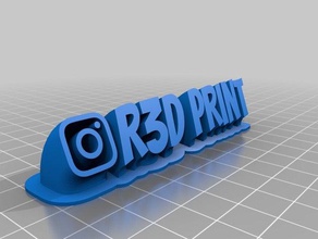 r3d de impresión la oficina personalizado 3d print model - Mito3D