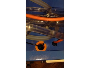 11 gauge sac koruyucu tanımlanabilir kaplar gage göstergesi rulman rulmanlar çapak klip özel döngü dışa doğru iter k40 akış lazer metal ilaç tedavisiyle levha böl bölünmüş bir yüz termometre su soğutmalı 3d print model - Mito3D