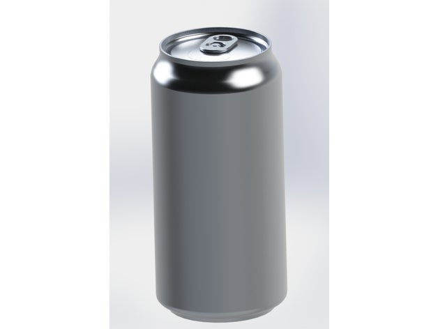 12 oz soda pop beer can kitchen & dining 3D print model - Mito3D