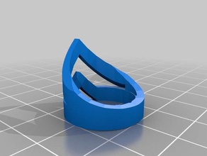 la corona del anillo los anillos 3d print model - Mito3D