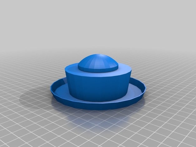 pie sky kitchen & dining apple food ice cream pudding 3D print model - Mito3D
