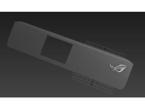 asus rog g53s mouse pad case replacement computer 3d print model - Mito3D