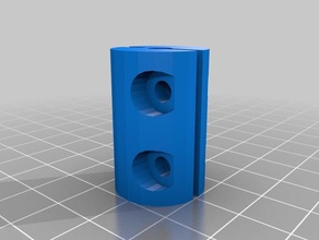 5mm-5mm coupler parts customized 3d print model - Mito3D