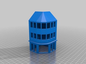 immeuble de dijon 2 bâtiments et structures l'architecture n échelle 3d print model - Mito3D