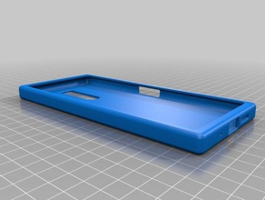flexible xperia 1 case mobile phone tpu 3d print model - Mito3D