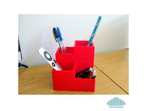 kalem tutucu ofis masa masaüstü ev sahibi 3d print model - Mito3D