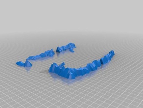 montanhas de mordor edifícios e estruturas senhor do anéis a guerra anel 3d print model - Mito3D