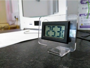 lcd-thermostat-Halter 3d print model - Mito3D