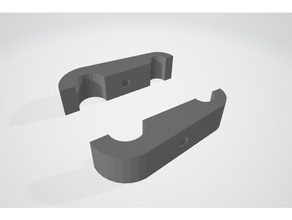 exaustão de freio eixo traseiro dividido shifter interruptor suporte a indústria automotiva 3d print model - Mito3D
