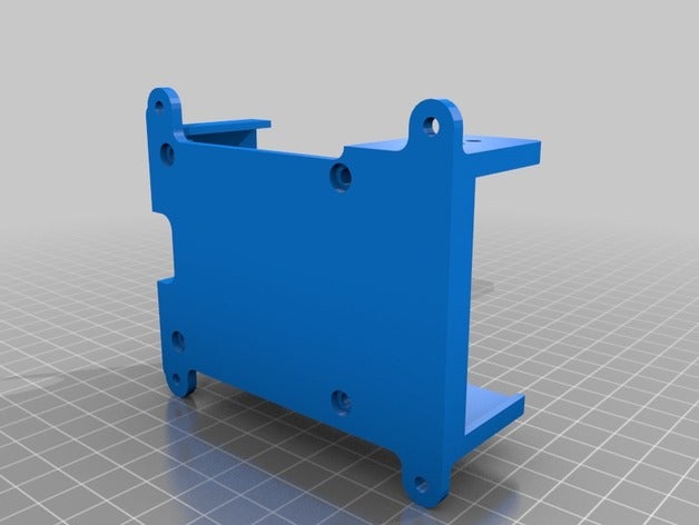 raspberry pi 4 + hat caso ventilatore l'elettronica 3D print model - Mito3D