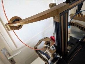 ender 3 pro - filamento guia superior Impressora 3d acessórios 3d print model - Mito3D
