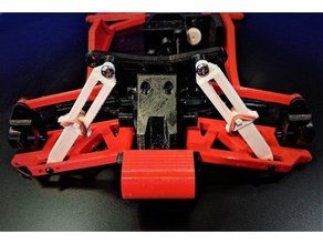 rc choque elástico r c vehículos openrc el 3d print model - Mito3D