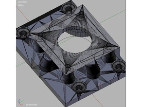 support moteur pas à nema 17 L'impression 3d nema17 de soutien 3d print model - Mito3D