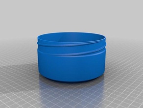 tete avec sirene-esser Container kundengebundene 3d print model - Mito3D