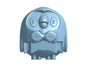 rowlett la banca di moneta le creature soldi scatola denaro onshape cad piggybank pokemon 3d print model - Mito3D