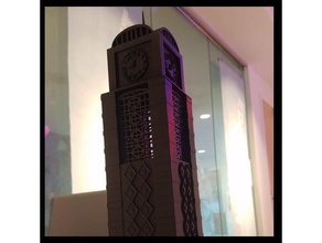 gvsu carillon torre dell'orologio modelli orologio modello il monumento 3d print model - Mito3D