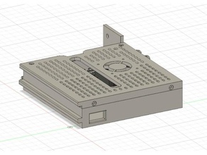 ender 3 skr 13 back case 3d printer parts bigtreetech creality 3d print model - Mito3D
