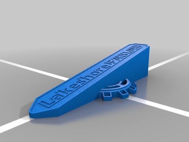 batente de porta - fab lab do agregado familiar 3D print model - Mito3D