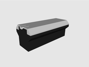 20 micro sd file cabinet slide lock camera box case storage 3d print model - Mito3D