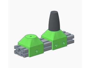extensor de pizza - perna extender Impressora 3d acessórios tevo tarantula pro 3d print model - Mito3D