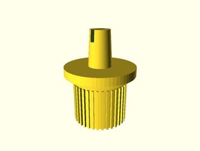 food-saver connector replacement parts 3d print model - Mito3D