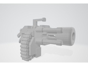 fragcannon props frag cannon 3d print model - Mito3D
