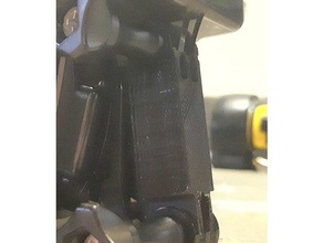 7 cm gopro extensão câmera a montagem capacete de honda motocicleta motociclista 3d print model - Mito3D