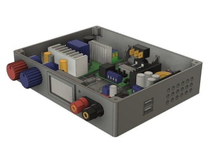 laboratoire d'alimentation de l'électronique 3d print model - Mito3D