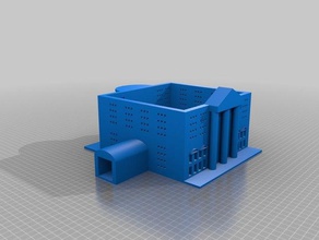 white house 3d printing 3d print model - Mito3D