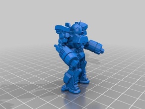 battletech crusader crd-3r jogos fmo 3d print model - Mito3D