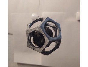 sigma topları video oyunları cosplay prop dodecahedron overwatch oyunu 3d print model - Mito3D