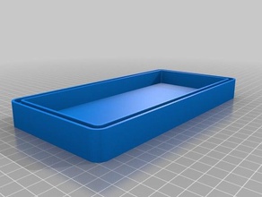 wet palette box tool holders & boxes 3d print model - Mito3D
