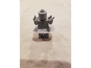 1 lego minifigure - adjustable construction toys minifig 3d print model - Mito3D