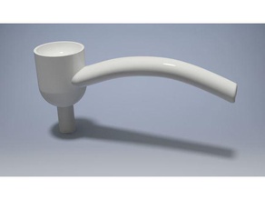 shisha mouthpiece pipe pfeife 3d printing hookah mundstck mundstueck smoke wasserpfeife 3d print model - Mito3D