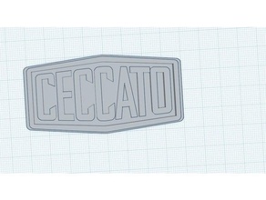 ceccato-logo automotive ceccato 3d print model - Mito3D