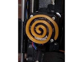 dreamcast swirl extruder indicator prusa mk3 single & multi color mmu2 3d printer accessories 3d print model - Mito3D