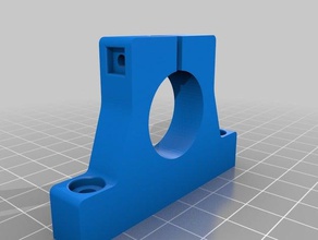 soporte ruleman 22mm cinehdv Impresora 3d de las piezas 3d print model - Mito3D